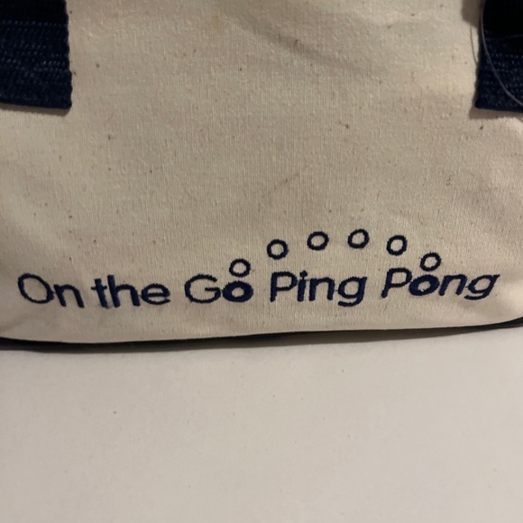 On The Go Ping Pong Set 2 Racket/Paddle Net Carry Case NWOT - Picture 3 of 7